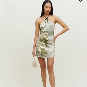 Reformation Poppie Dress in Size 0, 100% silk